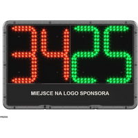 Electronic player change board - single sided