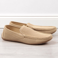 Loafers openwork slip on NEWS M EVE341 beige
