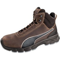 Puma Cordur Brown Mid M MLI-S14B9 shoes, dark brown