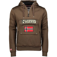 Geographical Norway Gymclass DB 054 M WW2487H/GN-Brown sweatshirt
