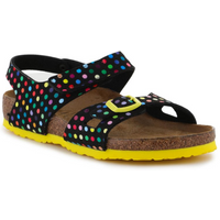 Birkenstock Colorado Rivet Logo Digital Dots Black Jr Sandals 1023611