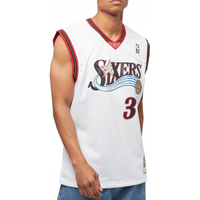 Mitchell & Ness NBA Swingman Home Jersey 76ERS 00 Allen Iverson M SMJYGS18200-P76WHIT00AIV