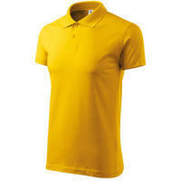 Malfini Single J. M MLI-20204 yellow polo shirt