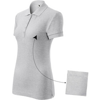 Malfini Cotton polo shirt W MLI-21303 light gray melange