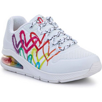 Skechers Uno 2 Shoes - Floating Love W 155521-WHT