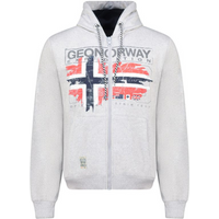 Geographical Norway Grusty Blended DB 100 M sweatshirt WZ3084H/GN-Blended Gray