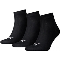 Puma Unisex Quarter Plain 3pak Socks 906978 32/27108000 12