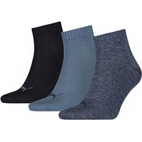 Puma Unisex Quarter Plain Socks 3 pairs 271080001 460