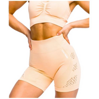 GymHero California Cute Shorts IN PEACH