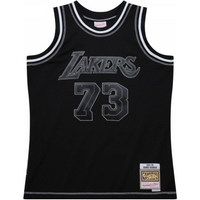Mitchell & Ness NBA Contrast 2K Swingman Jersey Lakers 1998 Dennis Rodman M TFSM6784-LAL98DRDBLCK