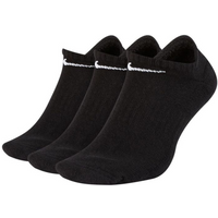 Nike Everyday Cushioned No-Show Socks - 3-Pack (SX7673-010)