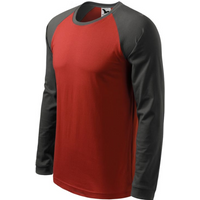 T-shirt Malfini Street LS M MLI-13023 marlboro red