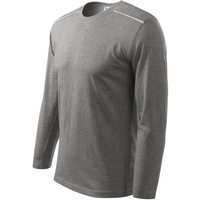 T-shirt Mafini Long Sleeve M MLI-11212 dark gray melange