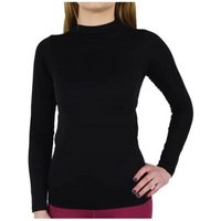 GymHero Longsleeve Seamless T-shirt W 766-BLACK