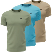 T-shirt 4F M3094 3pack M 4FWSS25TTSHM3094 90S