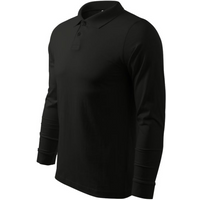Malfini Single J. LS M MLI-21101 polo shirt black