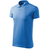 Malfini Single J. M MLI-20214 azure polo shirt