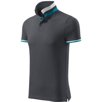 Malfini Collar Up M MLI-25683 light anthracite polo shirt
