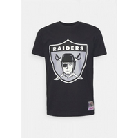 Mitchell & Ness NFL Oakland Raiders Team Logo Tee BMTRINTL1270-ORABLCK