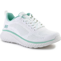 Skechers Bobs Squad Chaos Parallel Lines Shoes W 117212-OFWT