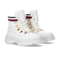 Tommy Hilfiger Lace-Up Bootie Ivory W T3A5-33062-1047101-101