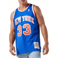 Mitchell & Ness NBA Swingman New York Knicks Patric Ewing T-Shirt SMJYGS18186-NYKROYA91PEW
