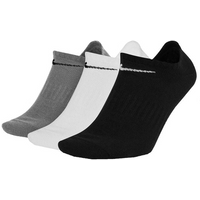 Nike Everyday Cushion No-Show Socks 3-Pair Pack (SX7673-964)