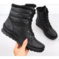 Leather insulated ankle boots Remonte W RKR629B black