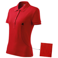 Malfini Cotton polo shirt W MLI-21307 red