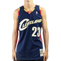 Mitchell &Ness Cleveland Cavaliers NBA Swingman Jersey Lebron James M SMJYGS18156-CCANAVY08LJA