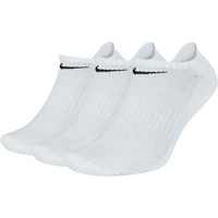 Nike Everyday Cushion No-Show Socks, 3-Pack - White