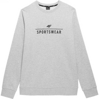 Sweatshirt 4F M 4FSS23TSWSM349 cool light gray melange