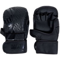 MMA Gloves Masters Gfs-Matt-Black 011202-01M
