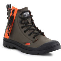 Shoes Palladium Pampa Unlocked U Olive Night W 77239-309-M