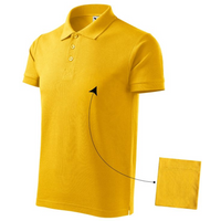 Polo shirt Malfini Cotton M MLI-21204 yellow