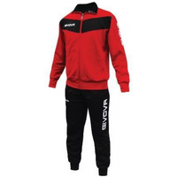 Tracksuit Givova Tuta Visa TR018 1210 red/black
