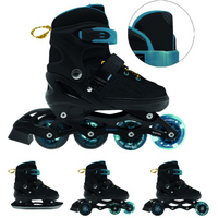 Spokey Quattro 4IN1 inline skates SPK-943434 size 38-41 BK/DBL
