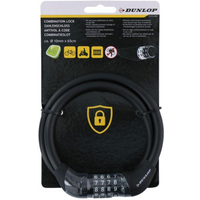 Dunlop bike lock cable, code 10 mm x 65 cm 1042497