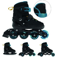 Spokey Quattro 4IN1 inline skates SPK-943432 size 30-33 BK/DBL