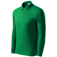 Malfini Pique Polo LS M MLI-22116 polo shirt grass green