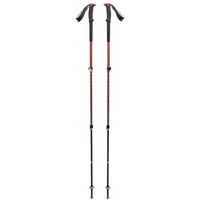 Black Diamond Trail Back Trekking Poles Iron Red