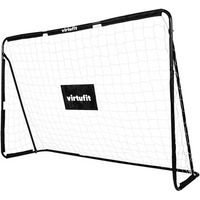 VIRTUFIT FOOTBALL GOAL WITH SHOOTING MAT - 215 X 150 CM