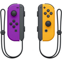 Nintendo Joy-Con Pair Neon Purple/Neon Orange Controllers