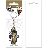 Champions GKS Tychy acrylic keychain SILVER-GKS