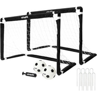 VIRTUFIT CHILDREN'S SOCCER GOAL SET WITH 2 BALLS AND PUMP - SOCCER GOALS - 92