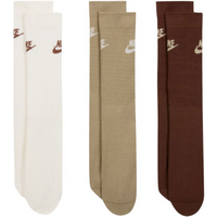Nike NK Nsw Everyday Essential CR Socks Cream, Beige, Brown DX5025 904