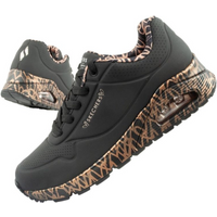 Skechers Uno-Loving Love women's sports sneakers fashionable black