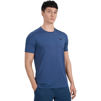 Men's T-shirt 4F FNK M1521 denim 4FWAW25TFTSM1521 32S
