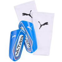 Puma Ultra Light Sleeve Football Shin Guards Blue 30989 04