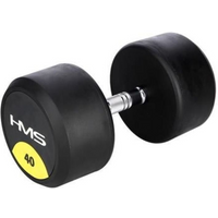 Rubber-coated dumbbell 40kg HMS HG PRO 40